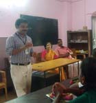 Awareness class on palliative care to school children conducted by Vridhasadanam Kochi