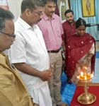 Free Eye Checkup & Dental Care Camp was inaugurated by Shree. V. R. Vijayakumar, at Sree Poornatrayeesa Vridhasadanam, Tripunithura